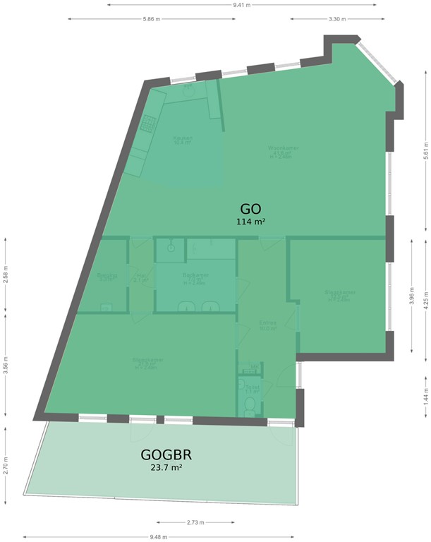 mediumsize floorplan
